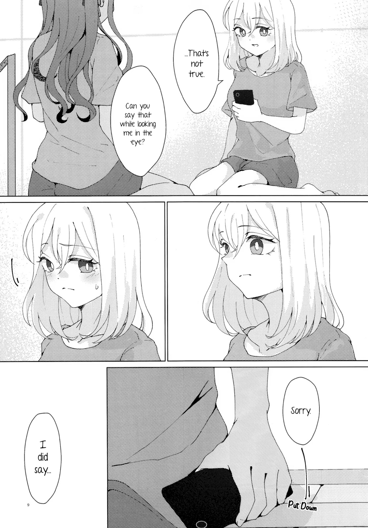 Hentai Manga Comic-Blessed are those who mourn-Read-8